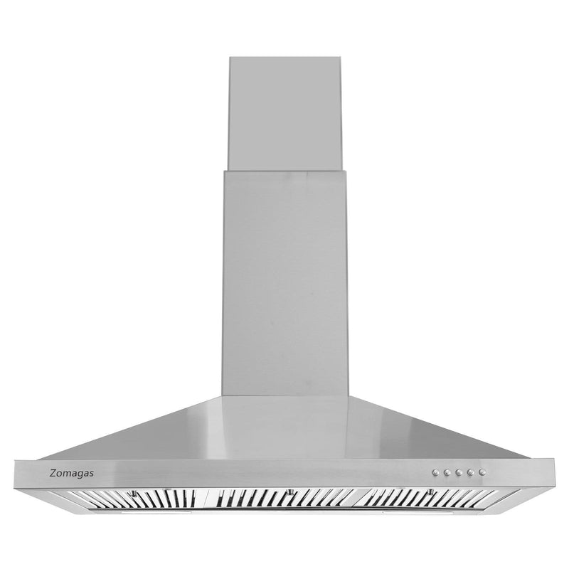 Tieasy 36 Inch Wall Mount Range Hood 3 filters and 2 x 2W LED Lights 