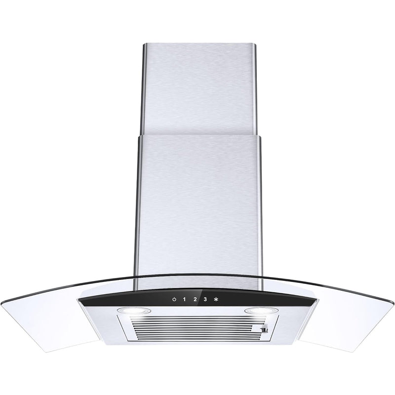 USGD 3375BCK - 30 Inch - 450 CFM With Baffle Filter Touch Control